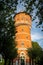 Historical water tower from 1894 in dutch city of Breda