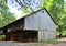 Historical Wooden Barn in Great Smoky Mountains National Park, Tennessee