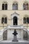 History of the Croats, sculpture by Ivan Mestrovic, located in front Zagreb university building