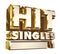 Hit Singles volume 1 - Golden 3d logo