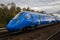 Hitachi AT300 Class 803 Electric passenger train in blue Lumo livery