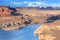 Hite Crossing Bridge across Colorado River in Glen Canyon National Recreation Area