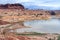 Hite Marina on Lake Powell and Colorado River in Glen Canyon National Recreation Area