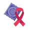 HIV AIDS prevention icon