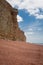 Hive beach, Bridport, Dorset, the view of the cliffs