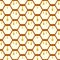 Hive Honeycomb Seamless Pattern