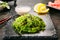 Hiyashi Wakame Chuka, Kelp Salad or Seaweed Food Salat