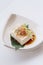 Hiyayakko : Cold Tofu Salad with Katsuobushi Dried, Fermented, and Smoked Skipjack Tuna