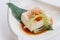 Hiyayakko : Cold Tofu Salad with Katsuobushi Dried, Fermented, and Smoked Skipjack Tuna