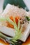 Hiyayakko : Cold Tofu Salad with Katsuobushi Dried, Fermented, and Smoked Skipjack Tuna