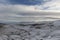 Hlidarvegur in winter time  east coast  iceland
