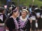 Hmong Hill Tribe women in traditional costumes