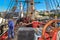 HMS Endeavour replica, Darling Harbour, Sydney, Australia. Deck view