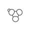 Hno3 molecular geometry line icon