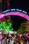Ho Chi Minh City, Vietnam - february 4, 2019 : Nguyen Hue flower street during Lunar New Year at downtown of Ho Chi Minh City.