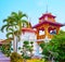 Ho Rakang belfry of Wat Pratu Pong, Lampang, Thailand