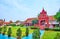 Ho Rakang bell tower of Wat Phra That Hariphunchai Temple, Lamphun, Thailand