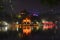 Hoan Kiem Lake Hanoi at Night