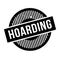 Hoarding rubber stamp