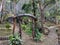 The hobbit house park, tourist destination located in Mangunan, Yogyakarta, Indonesia