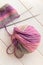 Hobby needlework knitting ball of wool