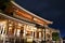 Hobutsu-den Precious Buddha Hall of Chion-in Temple during autumn Evening Illuminations