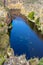 Hoces del Rio Duraton Nature Reserve, kayaks floating in the river, Spain