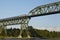 Hochdonn - Rail bridge over the Kiel Canal