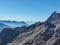 Hochschober - Panoramic view from majestic mountain peak of Hochschober, Schober Group, High Tauern National Park, East Tyrol