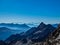 Hochschober - Panoramic view from majestic mountain peak of Hochschober, Schober Group, High Tauern National Park, East Tyrol