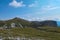 Hochschwab - Panoramic view of majestic mountain peak Zagelkogel in Hochschwab massif, Styria, Austria. Idyllic hiking trail