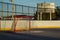 Hockey goals outdoor