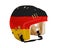 Hockey Helmet With Painted Flag of Germany