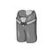 Hockey protective shorts icon, monochrome style