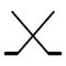 Hockey stick icon