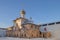 The Hodegetria Church in Rostov Great town, Russia