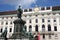 Hofburg Palace courtyard in Vienna, Austria