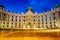 The Hofburg Palace in Vienna, beautiful twilight view