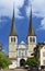 Hofkirche cathedral in Lucerne, Switzerland