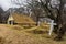 Hofskirkja Church cemetery in Iceland