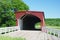 Hogback Covered Bridge in Madison County