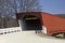 The Hogback Covered Bridge in Madison County, Iowa