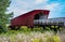 Hogback covered footbridge in Iowa