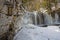 Hoggs Falls Covered In Ice And Snow