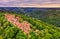 Hohbarr Castle in the Vosges Mountains - Bas-Rhin, Alsace, France