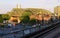 Hohenzollern Bridge view from Cologne Central Station, Germany