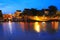 Hoi An Ancient Town Japanese Bridge At Night, Vietnam UNESCO World Heritage