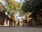 Hoi An, Quang Nam Province, Vietnam, January 25, 2020 - Hoi An street full of paper lanterns, Ancient Town, in vietnam