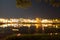 Hoi An town by night beside Hoai river