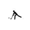 hokey icon on white background